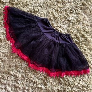 90’s VINTAGE Goth Rave Gear Micro Miniskirt Tutu